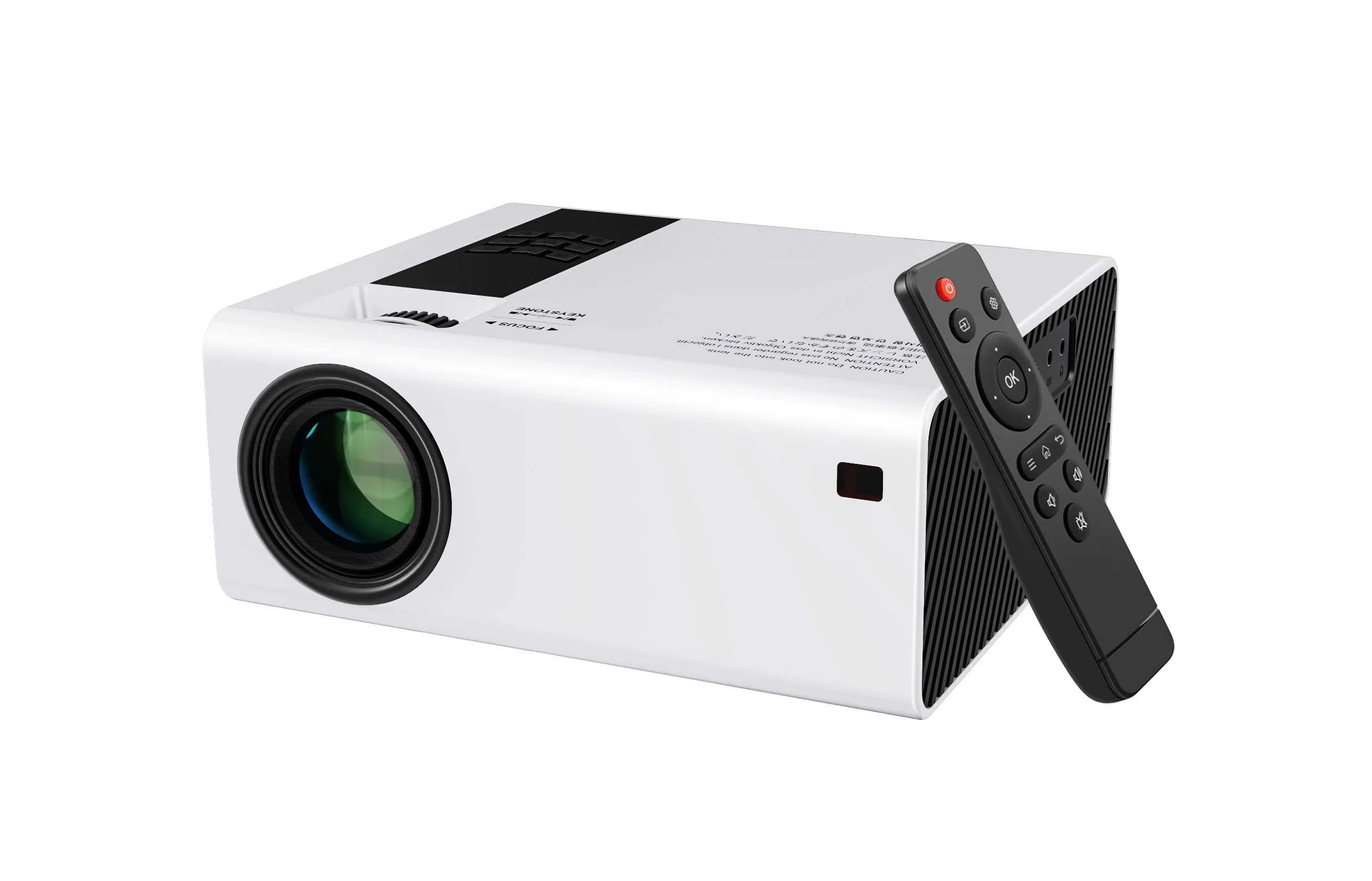 
New Arrivals Mini LCD Projector 9000 Lumen Wifi 600p HD Home Cinema Theater Projector Mirror 