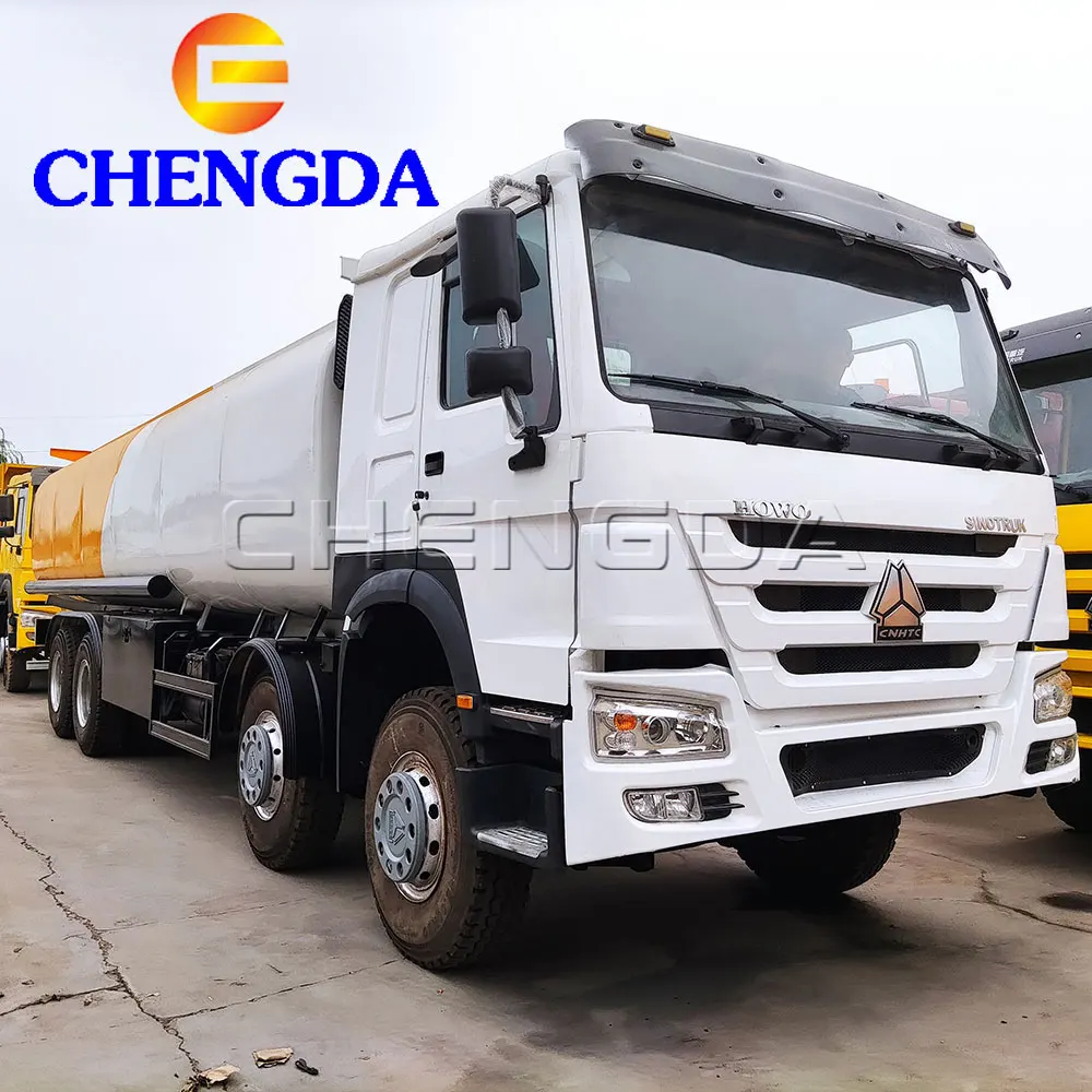 6X4 HOWO Fuel Trucks Mobile Fuel Dispenser Oil Bowser Pump Tanker Truck