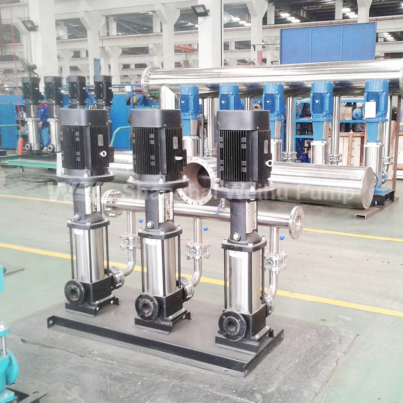 7.5 HP inline multistage Booster submersible dewatering pump Industrial Multi-Stage Vertical Centrifugal Pumps For Sale