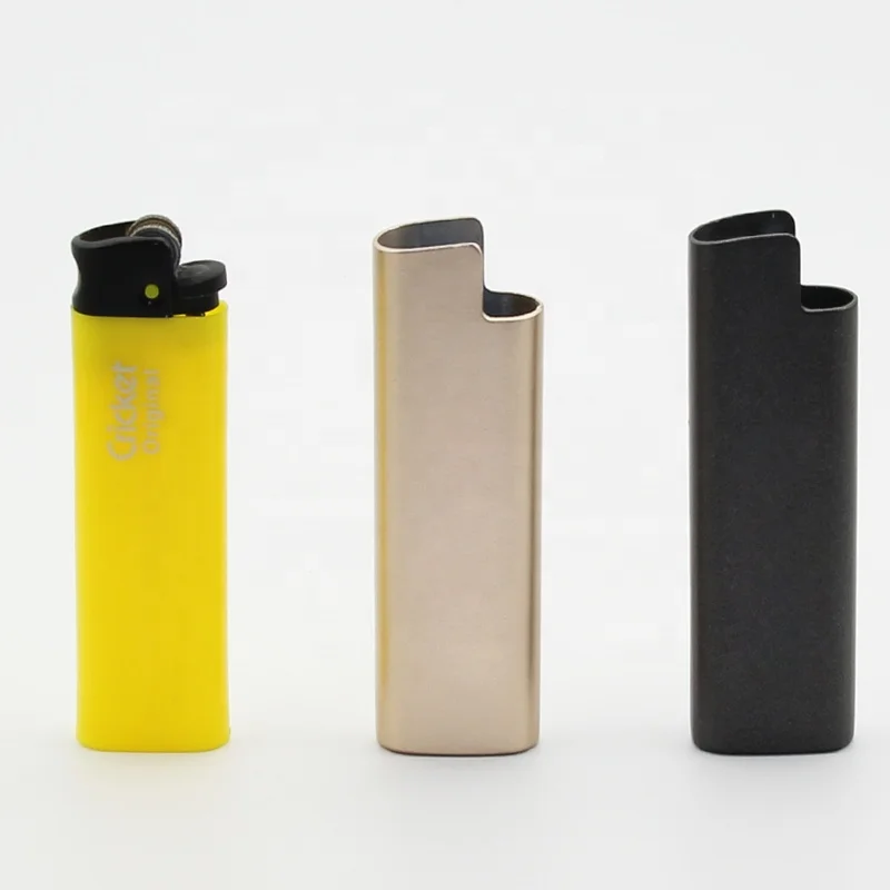 hot selling France plastic disposable Wholesale ED1 lighter small metal lighter set Mini compact retro lighter set