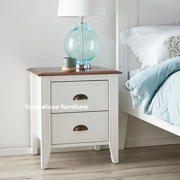 Bedroom Luxury Nightstand Modern Organizer Small Night Stand French White  Bedside Table
