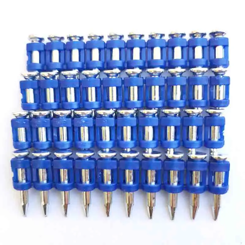 High Carbon Steel Concrete Pin Nails Gas Gun Nails Cement Steel Nails 19/22/25/27/32/28 length