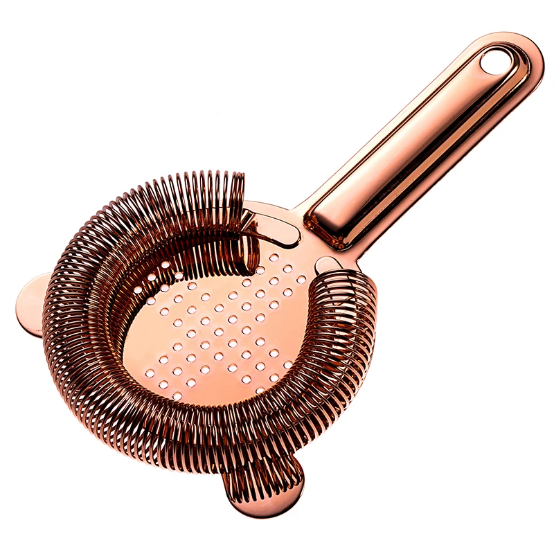 New Design Bar Accessory Metal Strainer Stainless Steel Cocktail Strainers