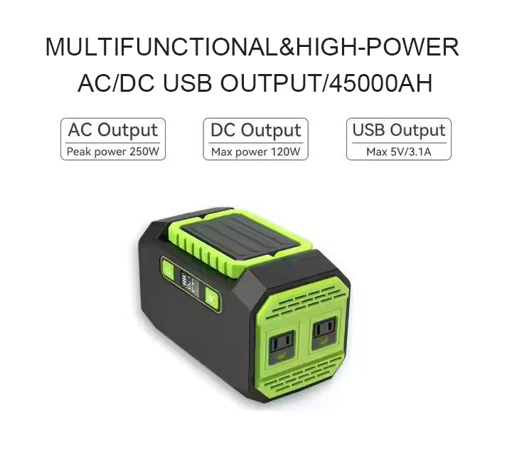 Hot Selling Cheap Price 145wh 39000mAh Energy Storage Supply Wireless Charging Portable Power Station for Outdoor Camping