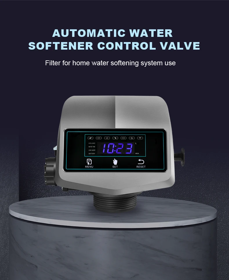 Умягчитель воды с клапаном для умного компактного дома, 2-3 тонны, автоматический регулирующий клапан умягчителя воды