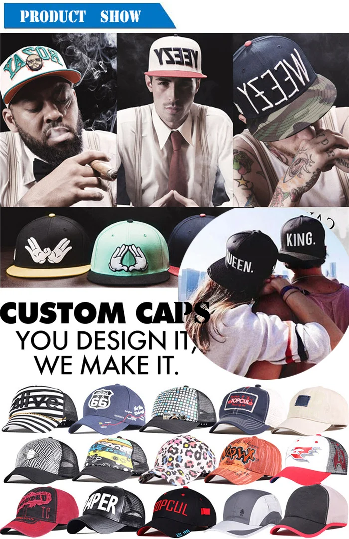 2 custom baseball cap