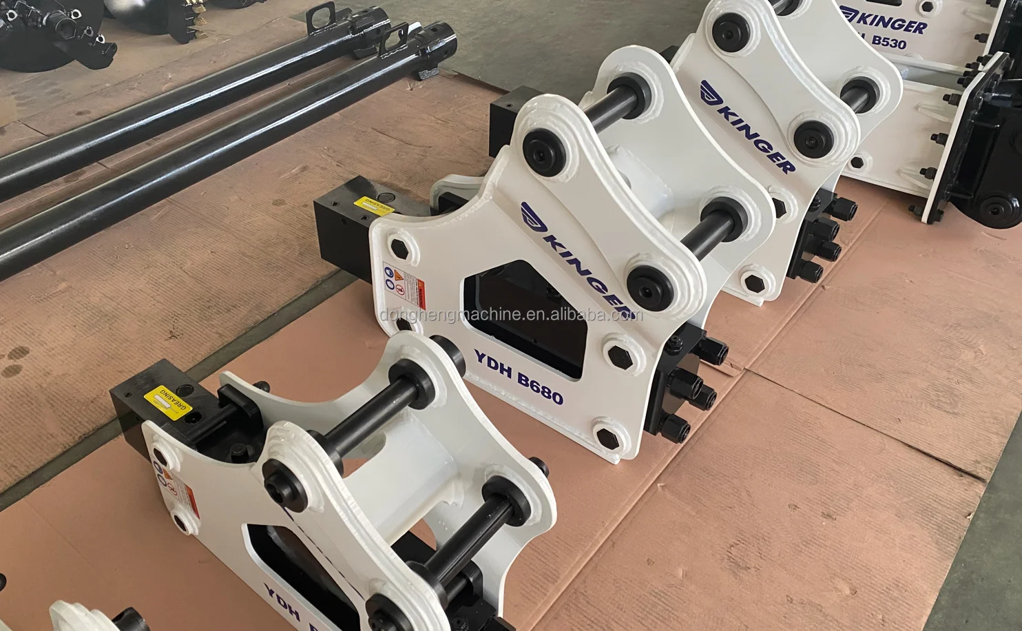 KINGER hydraulic hammer concrete breaker for excavator/skid steer/backhoe loader
