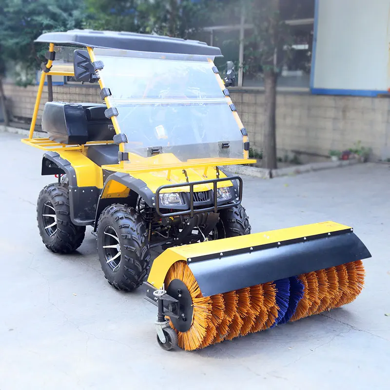 Winter Road Maintenance Ride-on Road Surface Snow Remover Machine Snowplow Sweeper For Sale