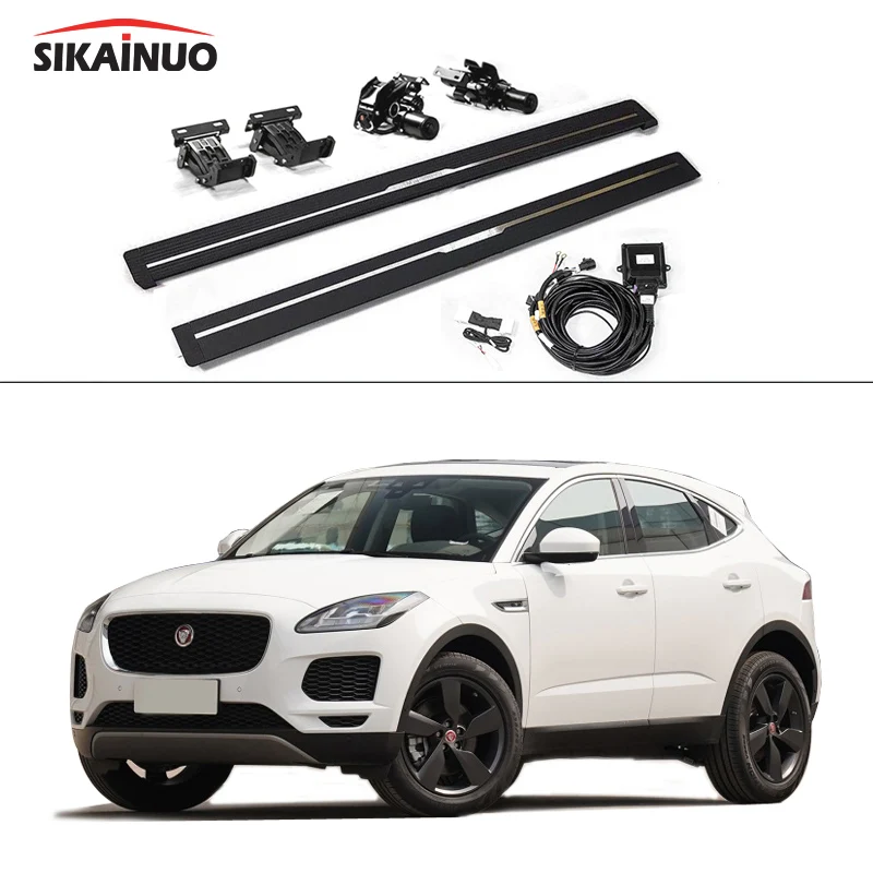Electric folding step aluminum running board automatic foot bar exterior accessories for Jaguar E-PACE F-PACE