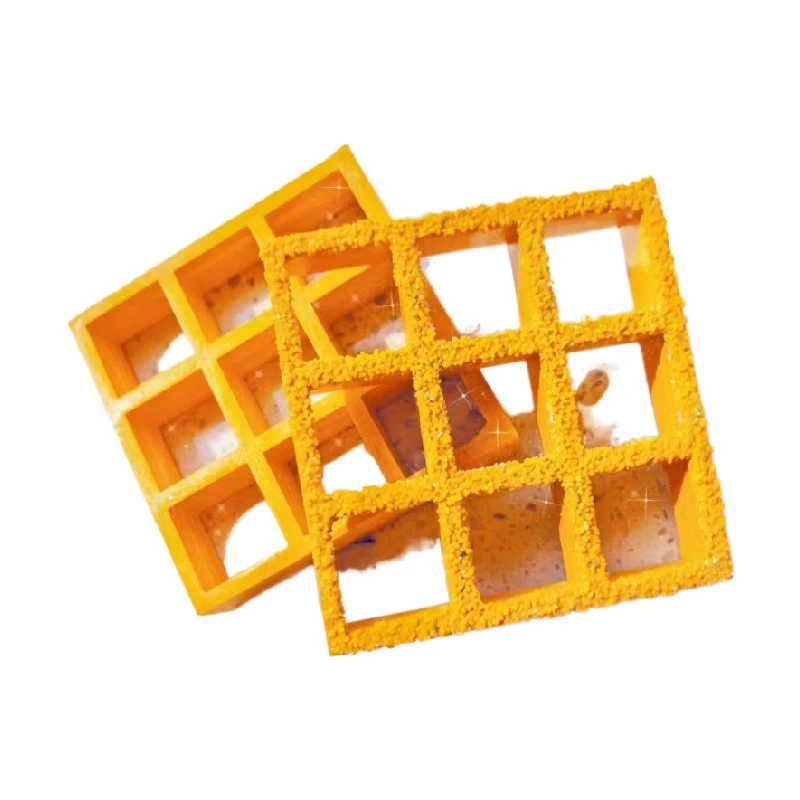 38*38*38 mm Car Wash Trench Drain Grating frp Drainage Grating Floor Panel fiberglass walkway grating
