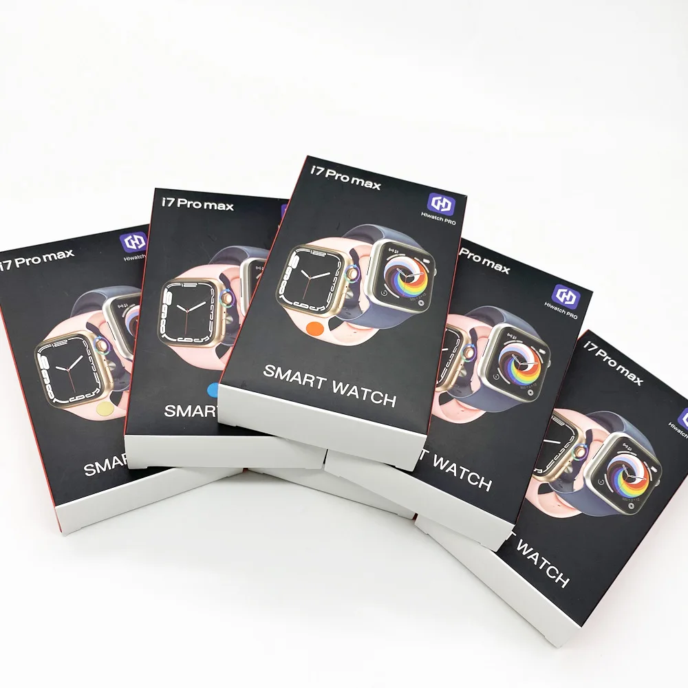 I7 Pro Max Series 7  Android IOS Smart watch Wireless digital Smart Watch Phone Hiwatch App