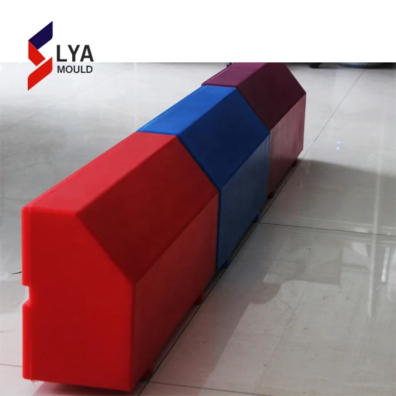 Hot Selling Colors Plastic LED Light Curbstone road kerb mould curb stones for sale