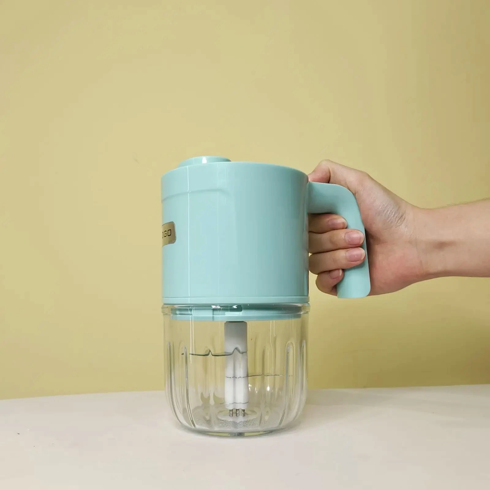 New Design  5 In 1Wireless Vegetable Cutter Meat Food Chopper Mini Hand USB Portable Electric Vegetable Crusher