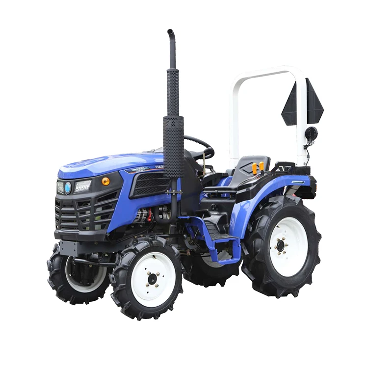 Small4X4 Mini Farm 25Hp Power Tiller Traktor 4X4 Farm 4Wd Compact Kubota Tractors 4X4 Mini Farm Tractor