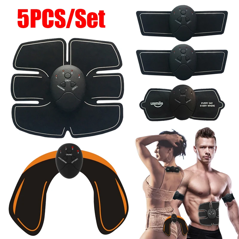 
EMS Wireless Electric Pads Portable EMS Muscle Stimulator 