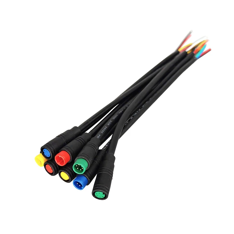 Датчик тормоза для электровелосипеда, скутера, M8 2 3 4 5 6 ядер, водонепроницаемый соединитель, жгут проводов