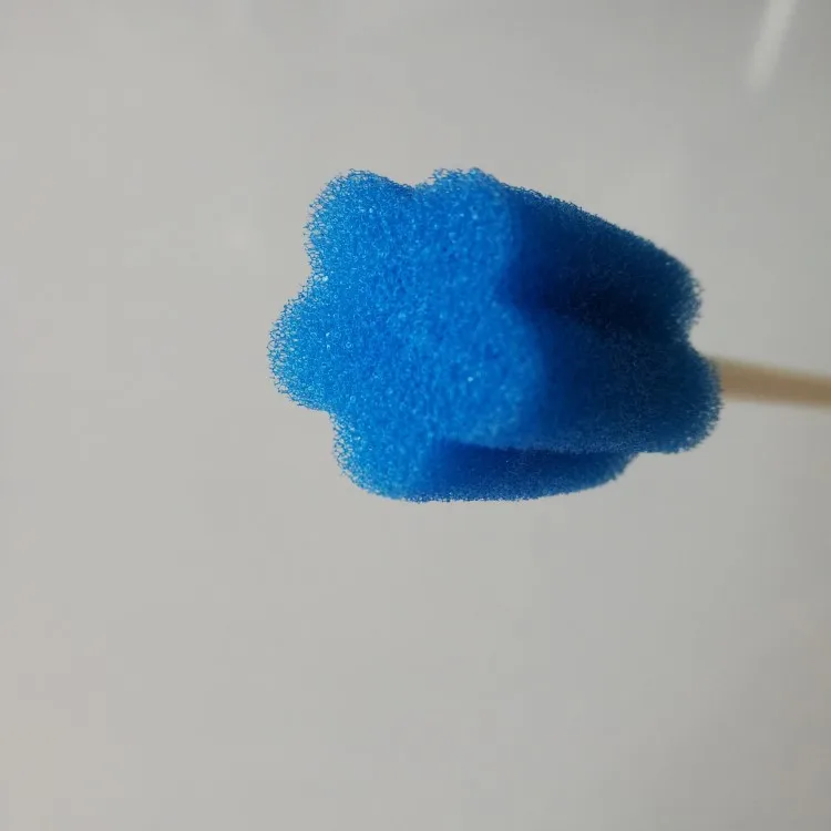 Disposable Medical Patient Mouth Cleaning Sponge Stick Foam Oral Swab