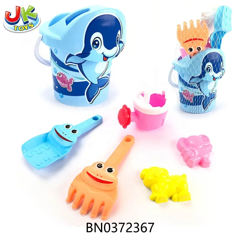 2024 Sand beach toys cheap toy children beach bucket hot sale summer kids beach accessories