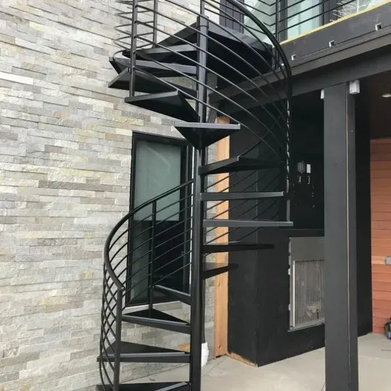 US Australia Hot sale outdoor spiral staircase resident metal staircase From the Foshan factory in China