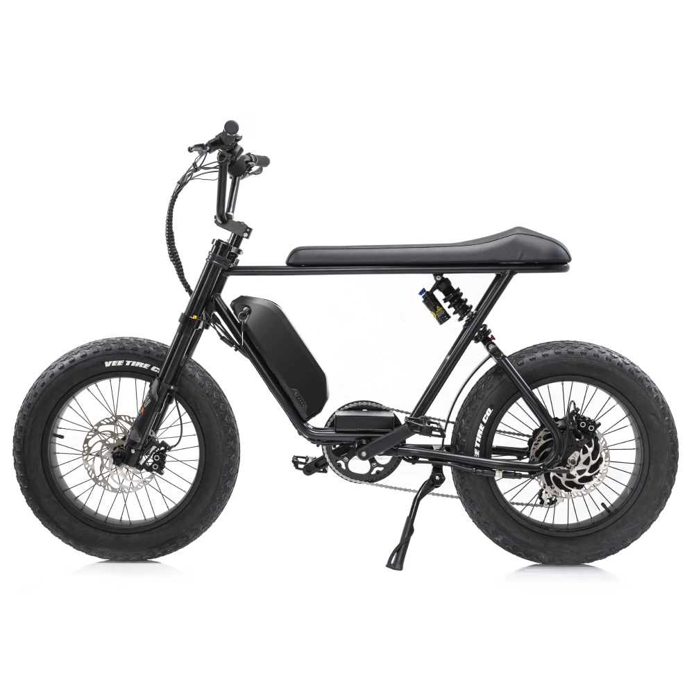 2023 Mario Ebike 20 Inch Mac Motor 1000w Electric City Bike Fat Tire Fast Speed 55Kmh Electric Mountain Bicycle