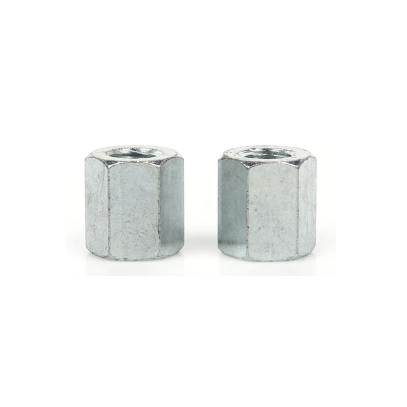 blue and white zinc plated  Hexagon Nuts with a Height of 1.5d DIN6330 Hexagon Nuts with a Height of 1.5d