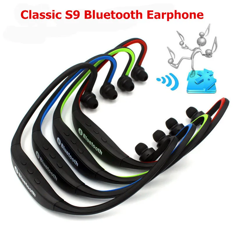 
China best suppliers oem Sports in ear Blue tooth Earphone S9 Wireless Hand-free noise cancelling Blue tooth Headphone with mic 