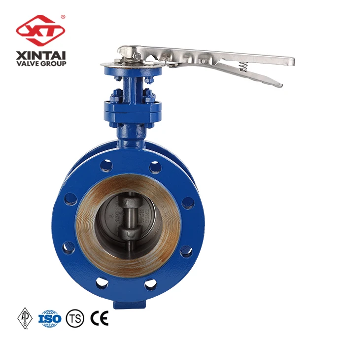 D43H-150LB 4inch   API Cast Steel Butterfly Valve  Cut off the fluid