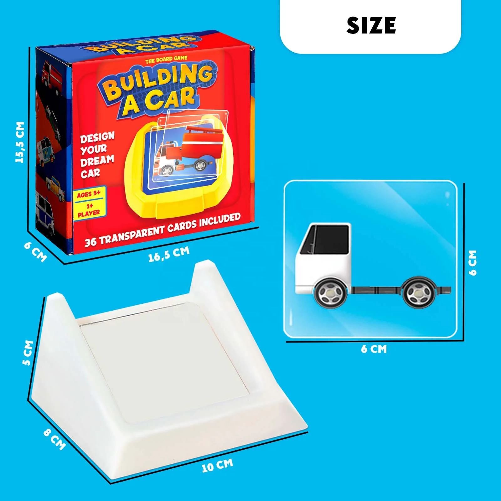Educational toys for Kids Building a car Toy  Board game Color Design, Logic toys