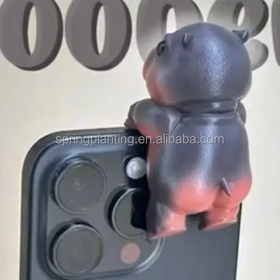 Creative MoDeng Pygmy Hippo Factory Sale Model Ornaments Decoration