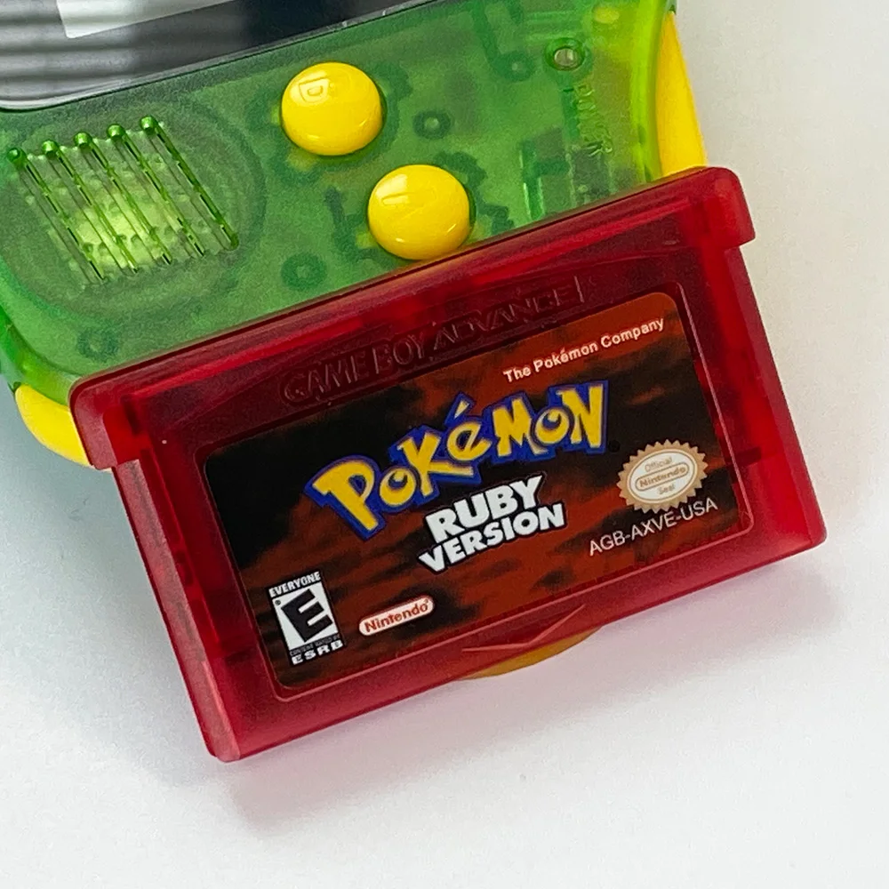  5 видов игровых картриджей для карт серии pokemon gbc игры мальчиков картриджи GBA