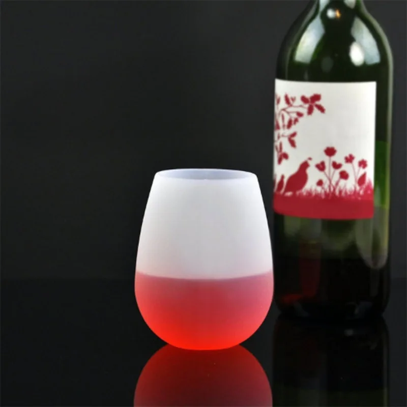 
Customized Open Mold Environmentally Friendly Silicone Wine Glass, Folding Cup, Outdoor Camping Special 