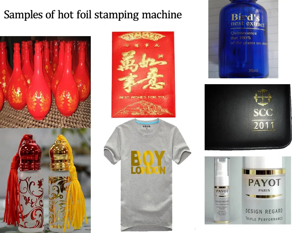 LC Brand Pneumatic Foiling Embossing Machine plane Label Pneumatic Heat Transfer Printing Machine For Plastic