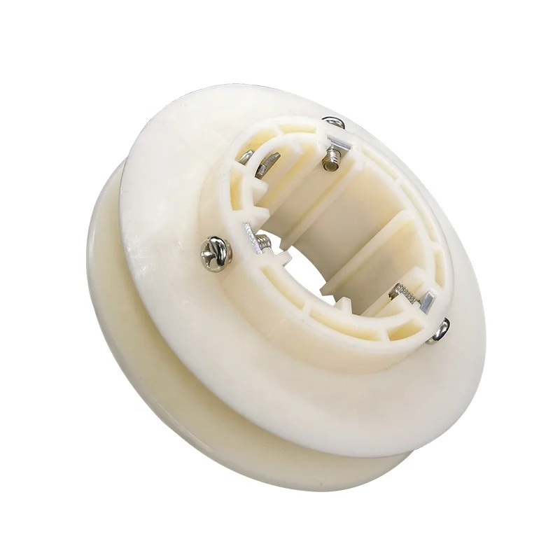 Manufacture Motorized Auto Down up Roller Curtain Accessories 50mm Tube Belt Winder