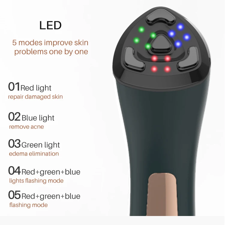 Beauty Care Rf Photon Lifting Device Care Face Massager Home Use Beauty Device Usb Beauty Products For Women