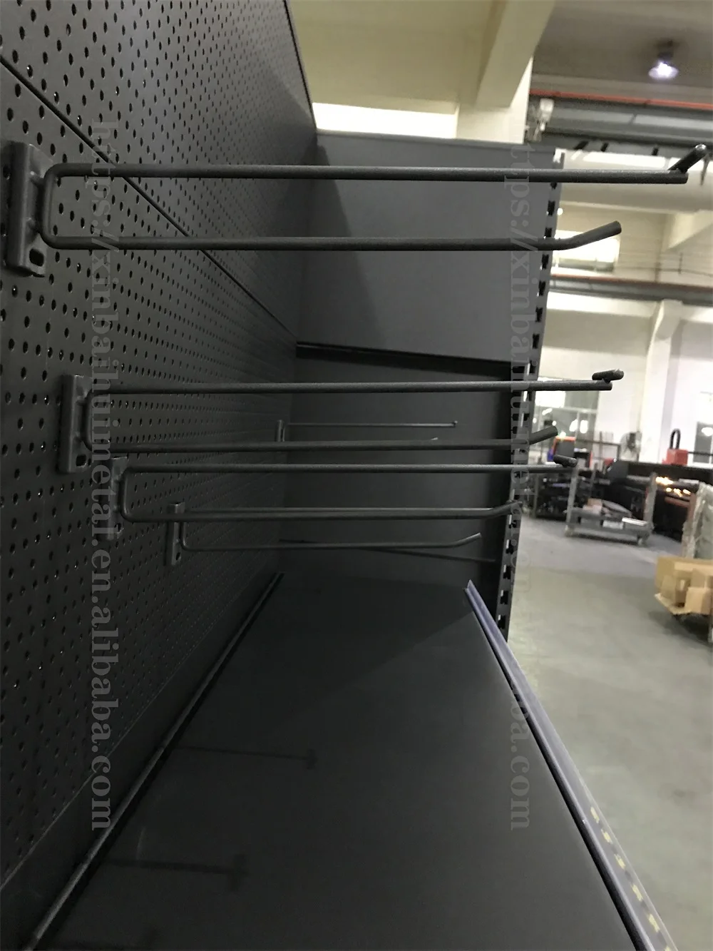 Manufacturers Europe Shelves Supermarket Display Rack With Quincunx