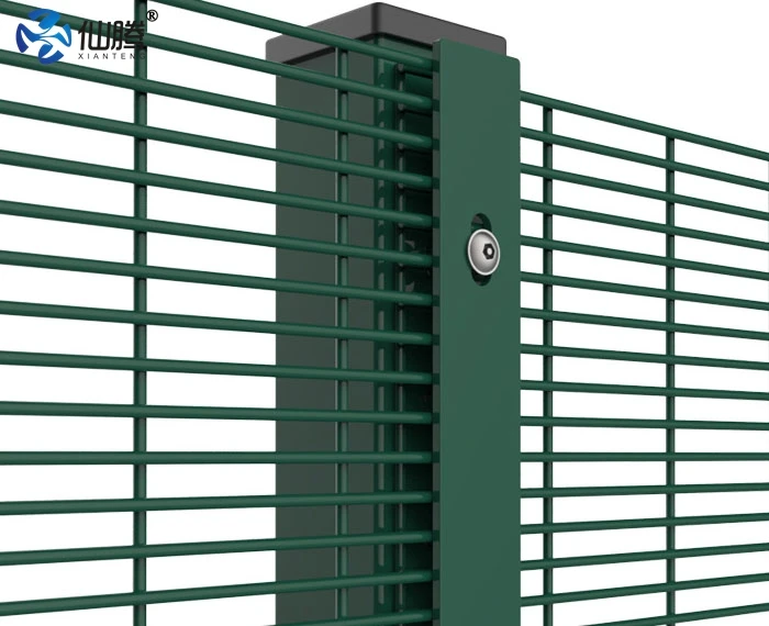 Low Carbon Steel 358 Fence External Wall Fence Dense Cell Anti-cutting and Anti-climbing Mesh Fence for Housing Estate