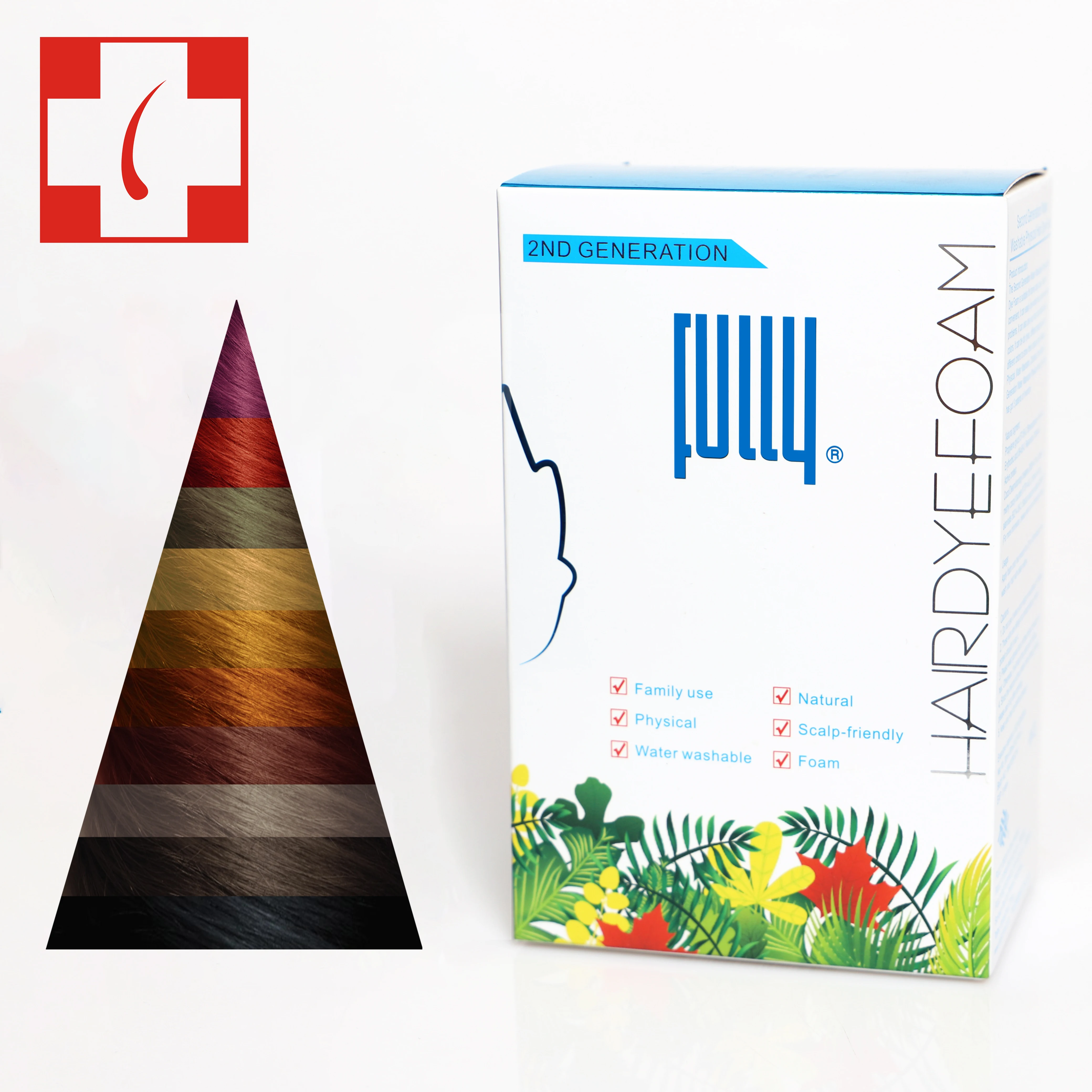 
FULLY New product permanent hair color dye natural hair dye 