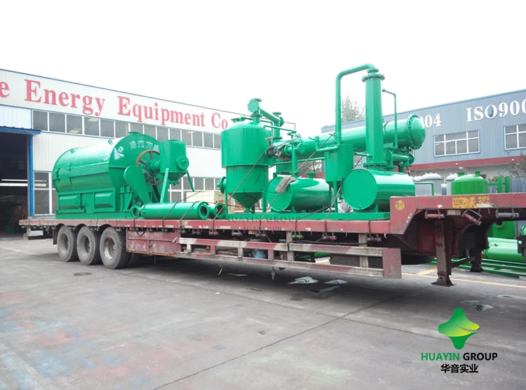 
Tyre Pyrolysis Machine processing of car tires rubber TO Fuel Oil 