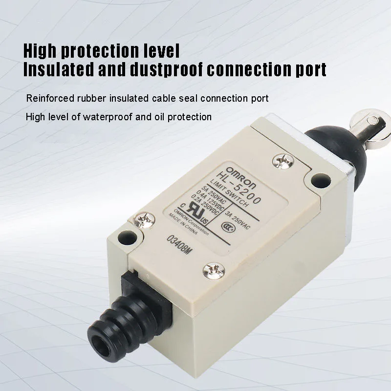 industrial controls hot sale HL SERIES travel switch adjustable ball swing bar type limit switch GOOD PRICE