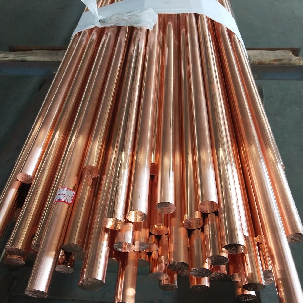 Various Specifications Industry 15mm 16mm 99.9% Pure Solid Beryllium Copper Rod