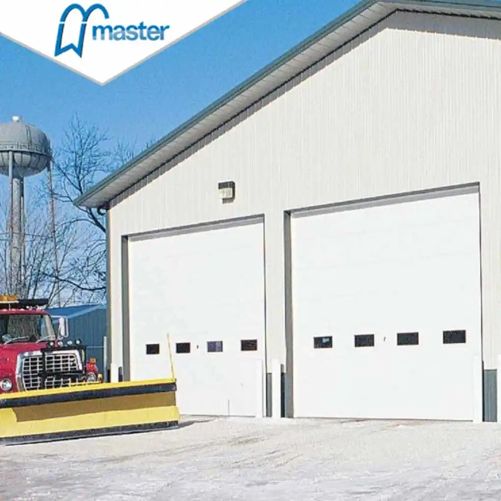 Large industrial doors used garage doors