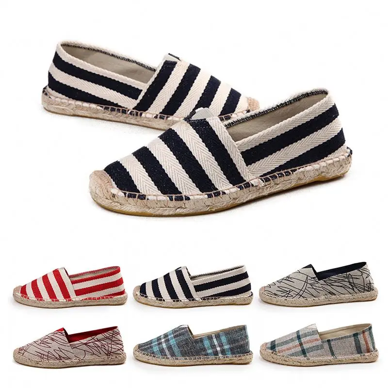 
Espadrilles Men Fisherman Breathable Espadrilles Embroidery Espadrille Made In China 