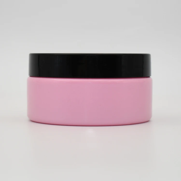 Custom Color Pink 9oz 270ml Food Grade Plastic PET Car Wax,Glass Polishing Powder,Cerium Oxide Containers Jar With Screw Lids
