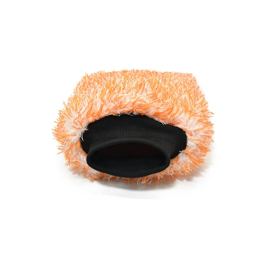 GlossOnly Maximum Absorbancy Glove High Density Microfiber Premium Car Wash Mitt Scrath Free Perfect For Everyday Detailing