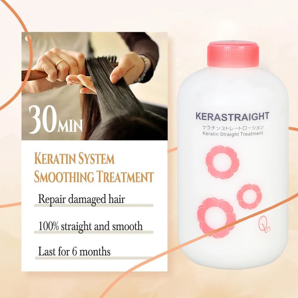 OEM Luxury High Quality Factory Price Formaldehyde Free Smoothing Straightening Nanoplastia Hair Protein Keratin Treatment
