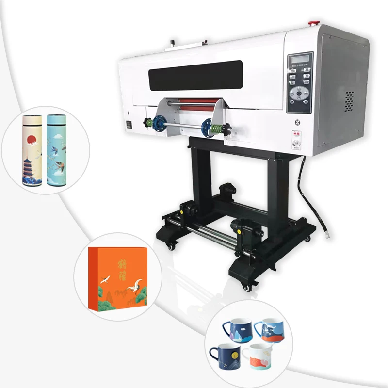 Okai Uv Film Roll Printer Automatic A3 Crystal Sticker Dtf Uv Printer Machine