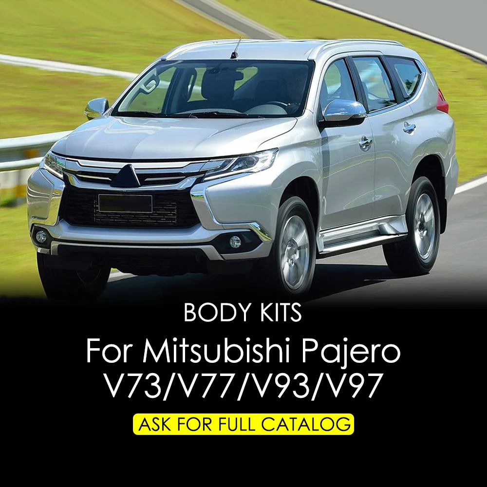 Обновление MUSUHA для MITSUBISHI PAJERO V73/77/V93/97 боковой шаг 2008 2009 2010 2011 2012 2013 2014 2015 2016 2017