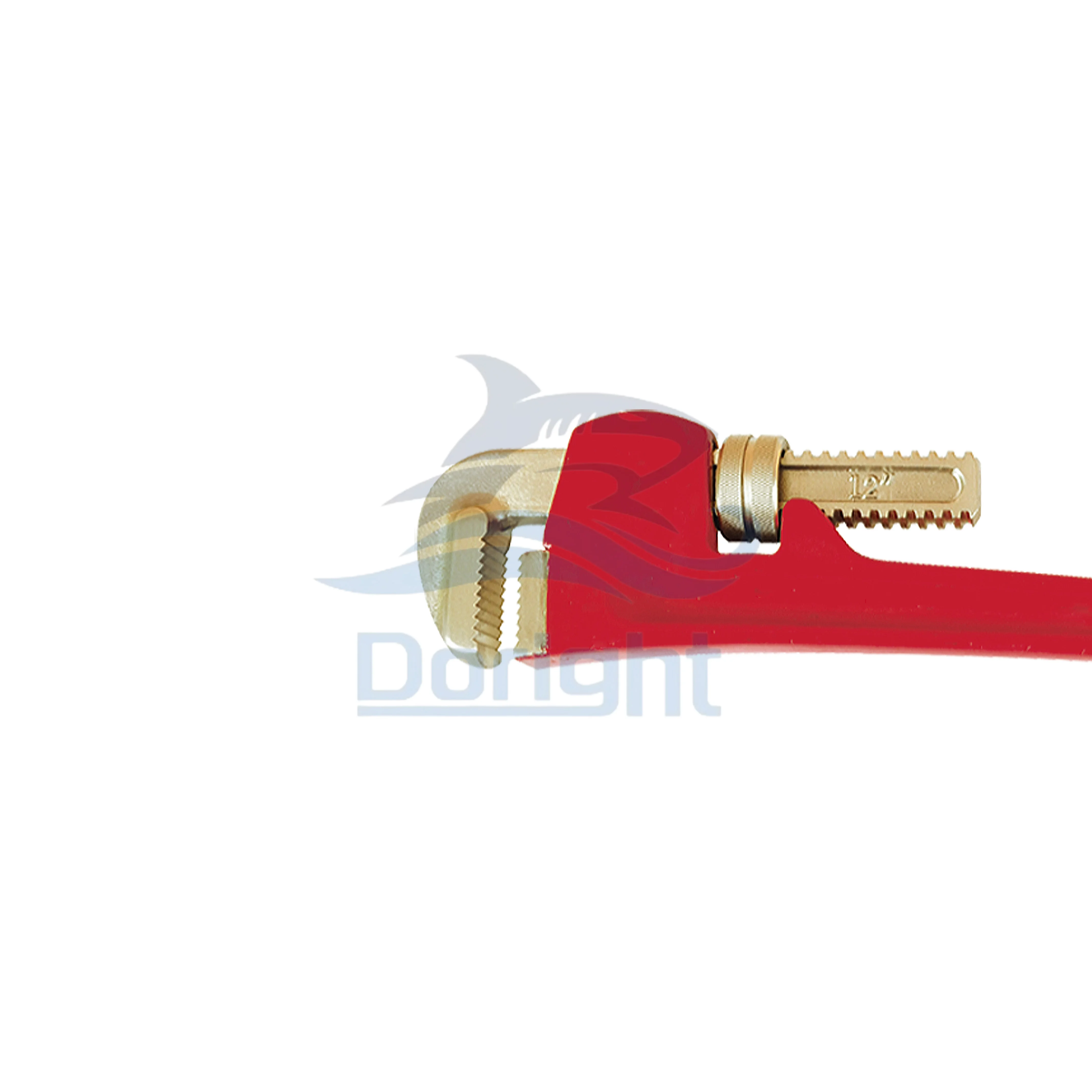 Doright Beryllium Copper Alloy Aluminum Bronze Non Sparking Pipe Wrench American Type