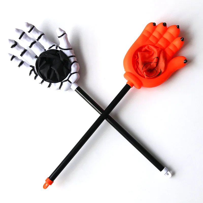 Plastic Retro Light Up Personalized Logo Cute Cauldron  Pot Halloween Candy Bucket