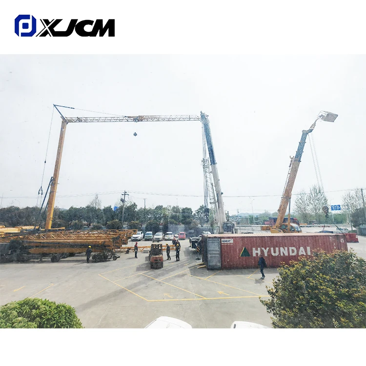 4 т Гидравлический саморектирующий башенный кран Башенный цена с полностью автоматической эрекцией гидравлические аутригеры Анемометр